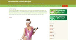 Desktop Screenshot of kesihatan.berita1.com